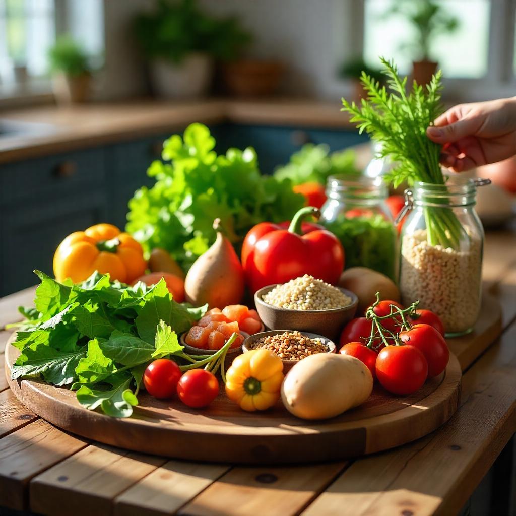 Aliments biologiques et sains