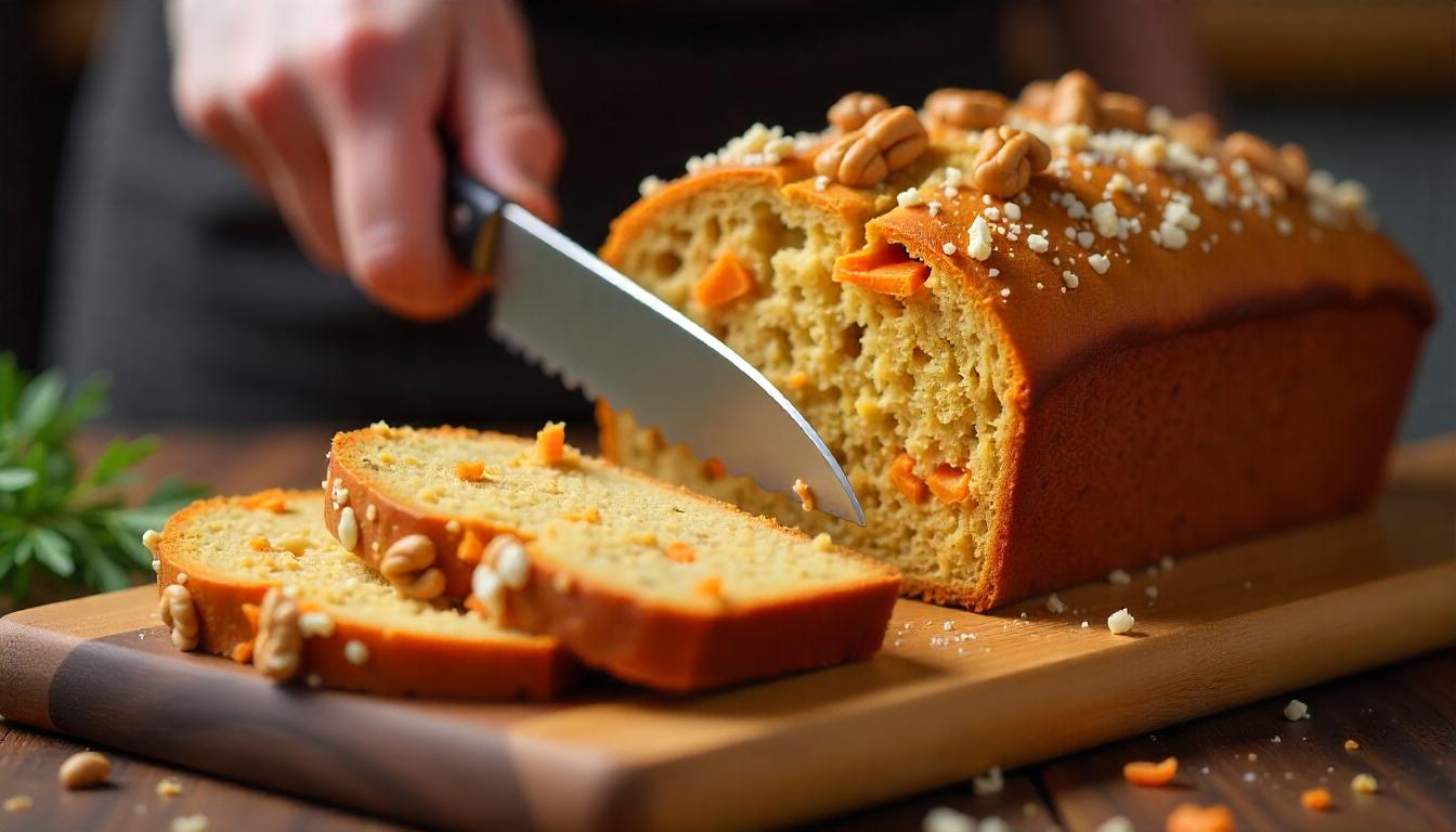 Cake aux Carottes et aux Noix