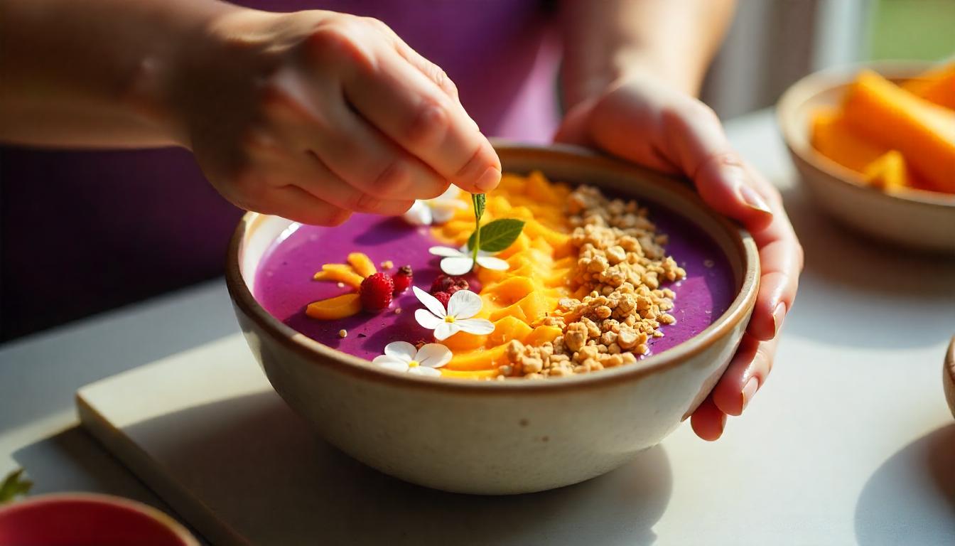 Smoothie Bowl aux Fruits Exotiques