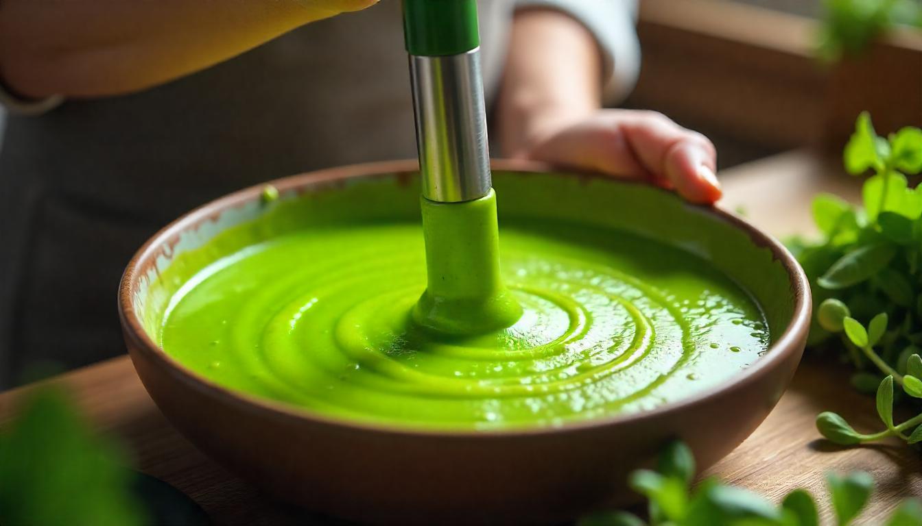 Soupe Détox aux Légumes Verts