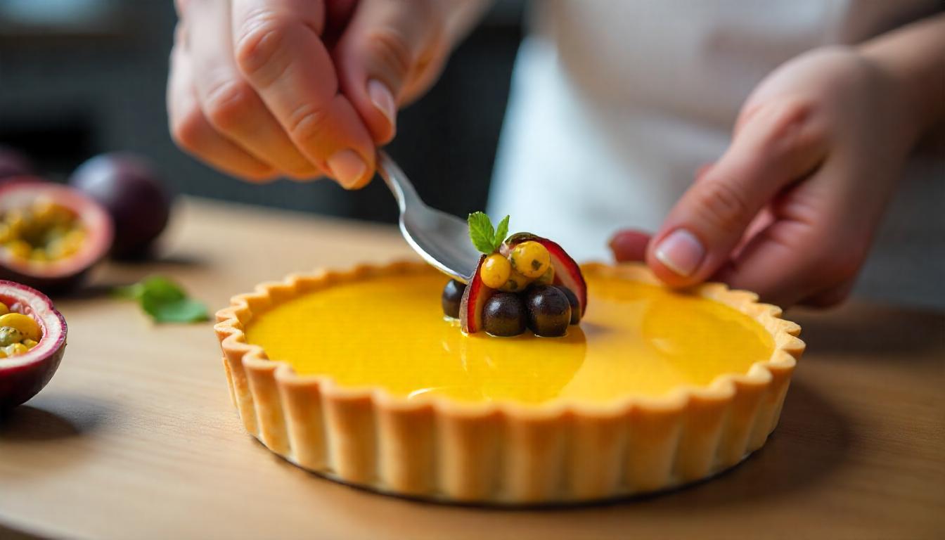 Tarte aux Fruits de la Passion